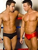 Reese VS. Chris wrestling!